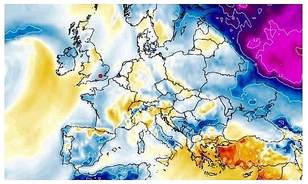 UK and europe daily weather forecast latest, march 10: wet windy with some snow over the scottish peaks